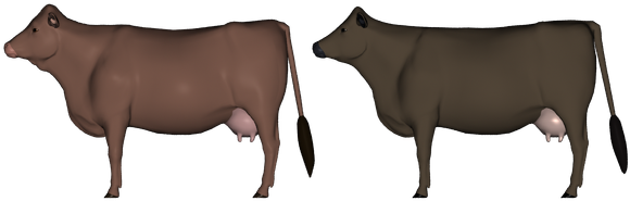 Http - //www - Daz3d - - Dairy Cow (636x600), Png Download