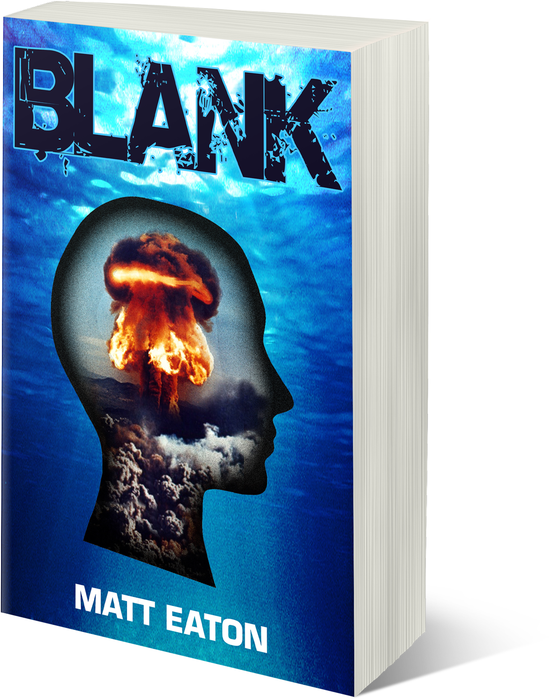 Blank - Book Cover (1407x1727), Png Download