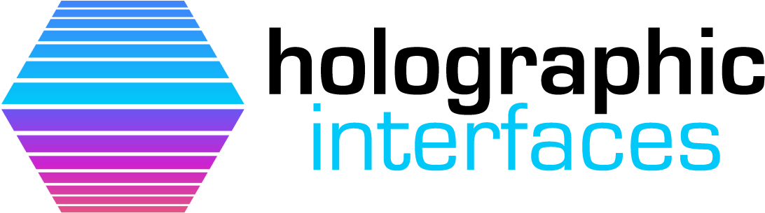 Holographic Interfaces Logo - Graphic Design (1120x330), Png Download