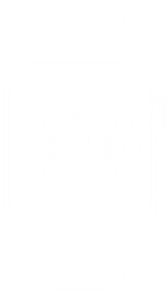 Mobile View Smartwatch (601x600), Png Download