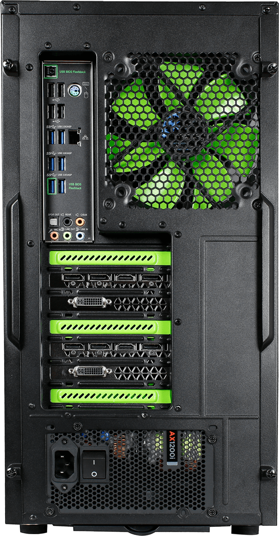 Sector² Extreme Gaming Pc - Computer Case (1800x1800), Png Download