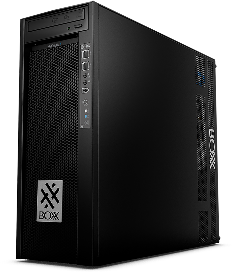 Boxx Apexx 4 Core I7 6th Gen 64gb Ram Custom Gaming - Boxx Workstation (1024x1229), Png Download