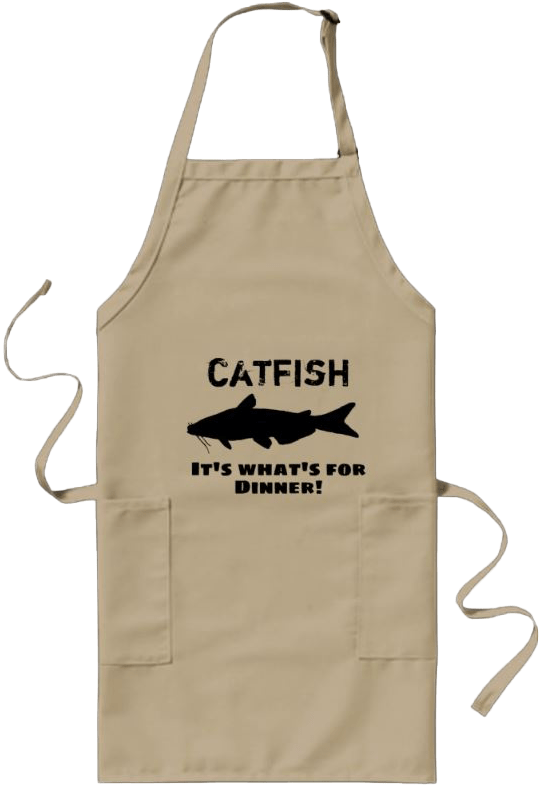 Catfish Cooking Apron - Chili Cook Off Apron (840x872), Png Download