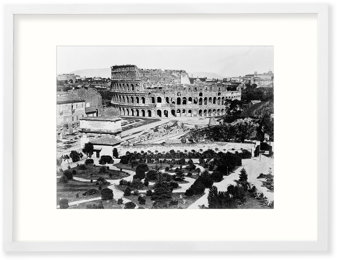 View On The Roman Forum And The Colosseum - Roman Colosseum Photo 1800 (1200x933), Png Download