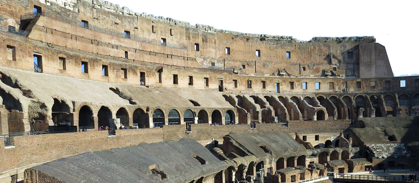 Colosseum Colosseum Colosseum Colosseum - Colosseum (1413x617), Png Download