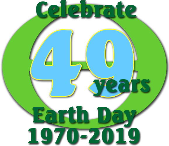 Celebrate 48 Years Earth Day 1970-2019 - Earth Day 2015 (585x585), Png Download