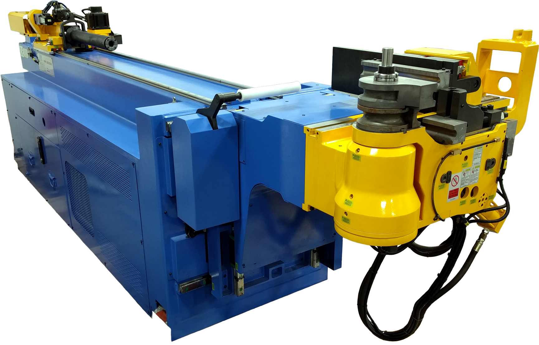 Cnc38tdre Cnc Tube Bending Machine - Machine Tool (1800x1154), Png Download
