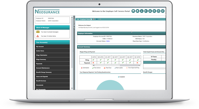 Screen Shot Neosurance - Computer Icon (801x440), Png Download