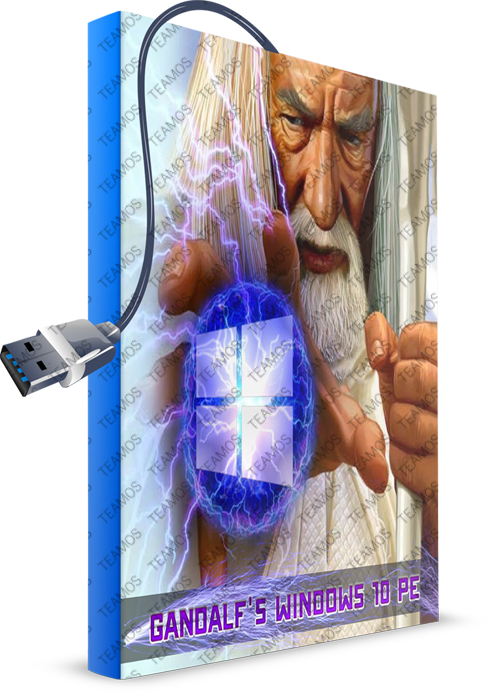 Direct Gandalf's Windows 10 Pe V1 - Mobile Phone (489x693), Png Download