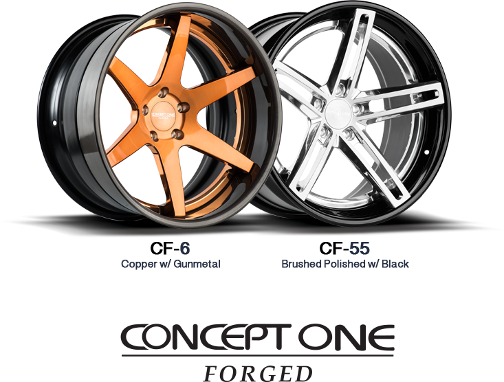 Wheels - Concept One Cf55 (733x556), Png Download