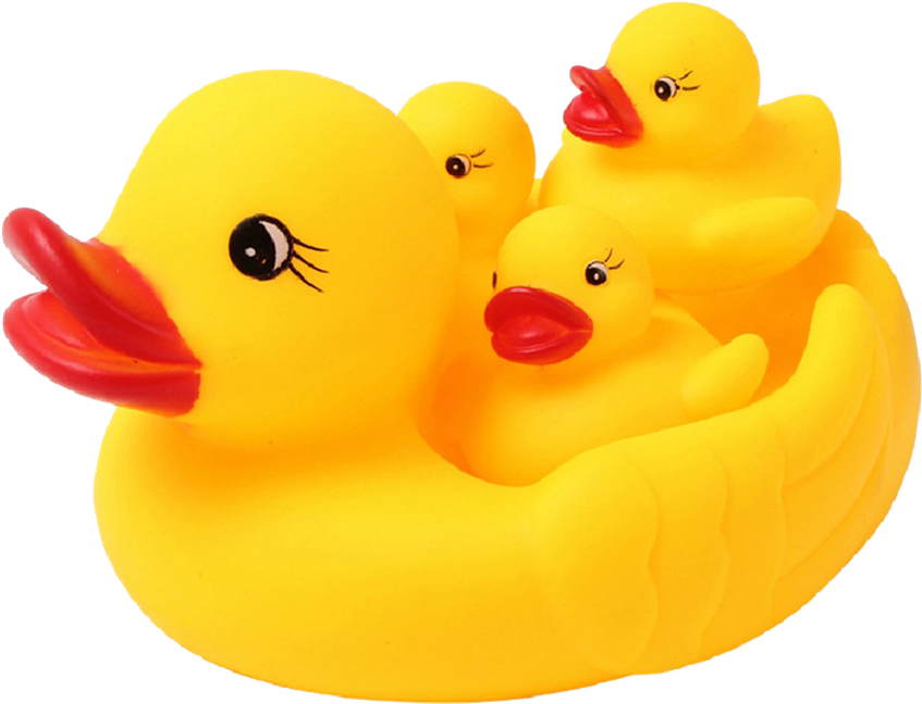Classic Rubber Duck Family Larger Photo - Rubber Duck Bath Toy (900x900), Png Download