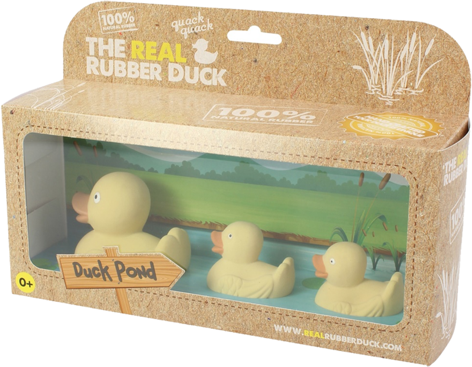 Real Rubber Duck Family (1600x1302), Png Download