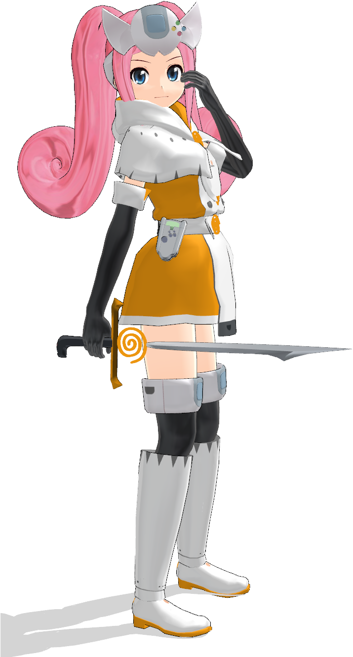 Sega Hard Girls - Sega Hard Girl Dreamcast (768x1366), Png Download