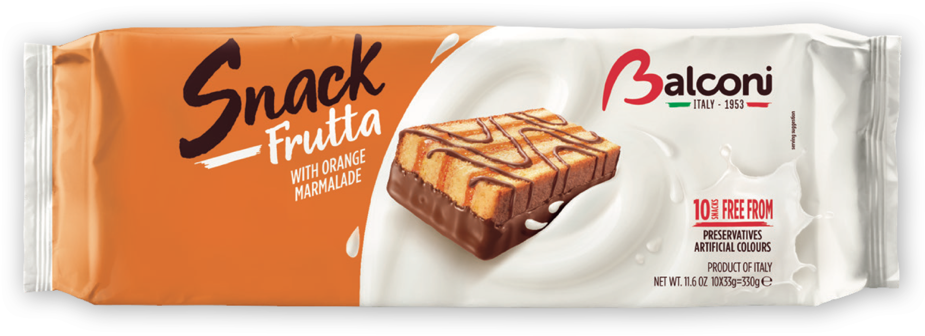Discover Snack Frutta - Potato Bread (1800x800), Png Download