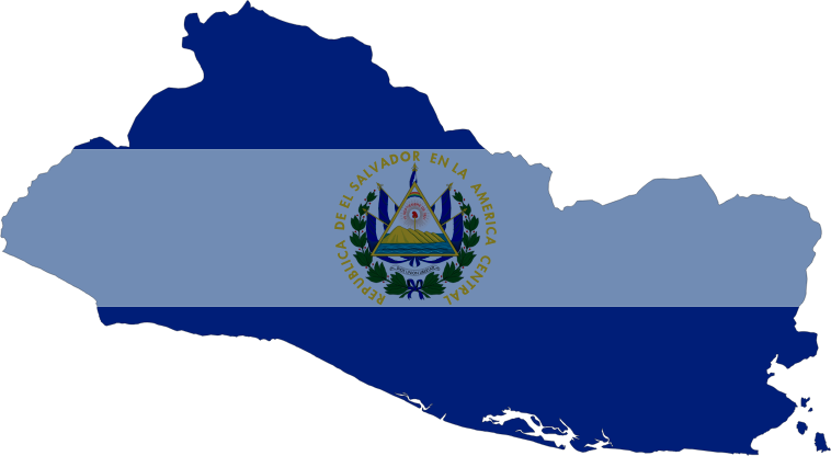 Country El Salvador Flags (758x416), Png Download