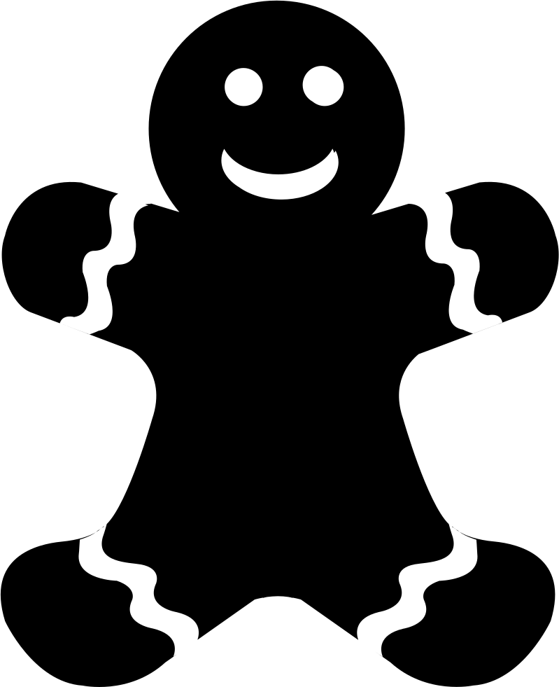 Png File Svg - Gingerbread Svg (799x981), Png Download