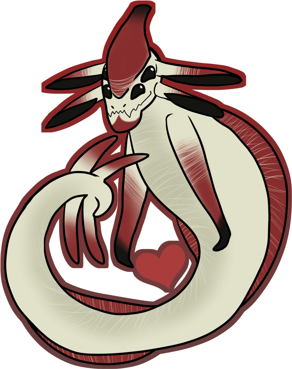 A Lil Reaper Leviathan Design For My Redbubble - Cartoon (1280x1280), Png Download