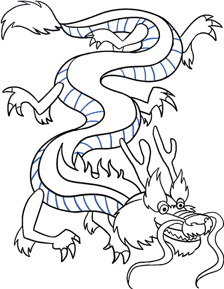 Dragon Head At Getdrawings - Drawing (678x600), Png Download