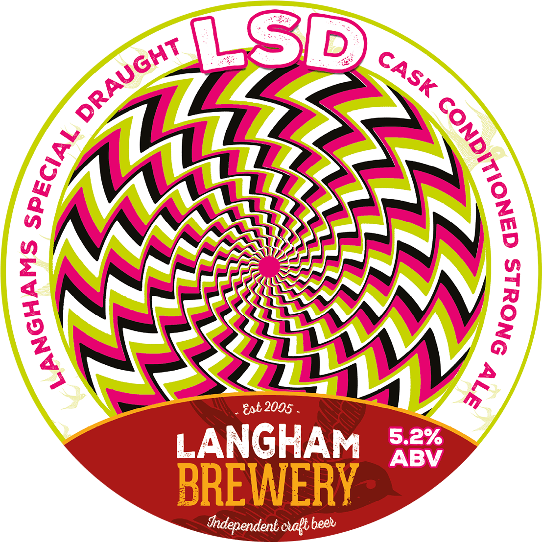 American Pale Ale Arapaho - Cool Spirals (1200x1200), Png Download