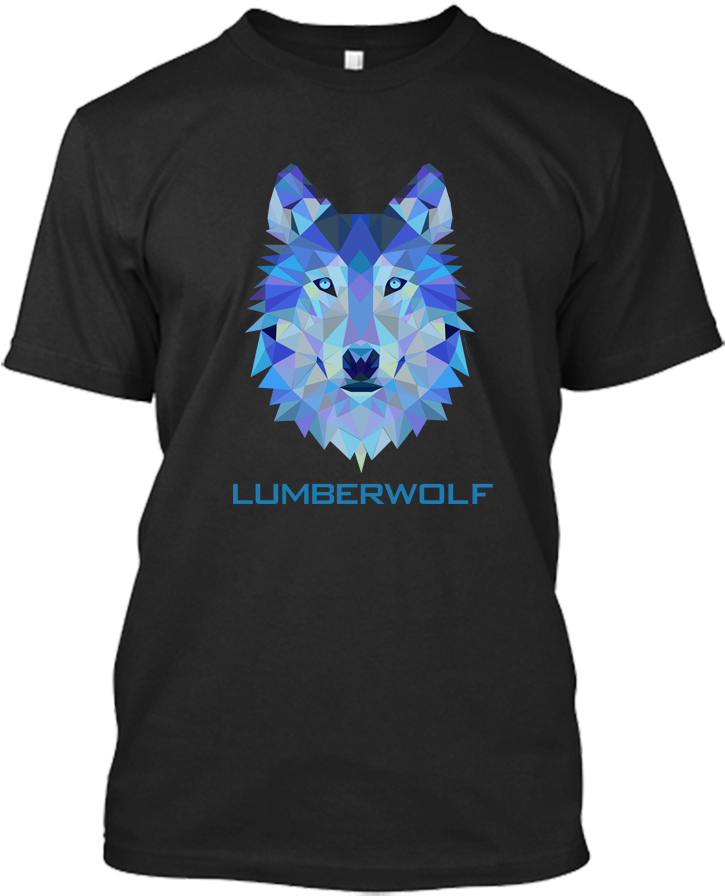 Lumberjack Lumberwolf - T-shirt (740x1025), Png Download