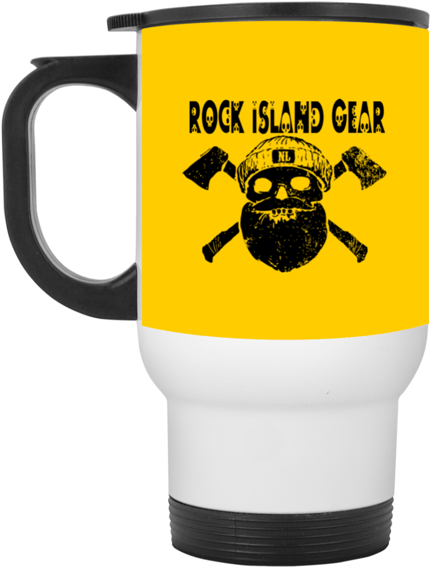 Rock Island Gear Lumberjack Travel Mug - Mug (1155x1155), Png Download