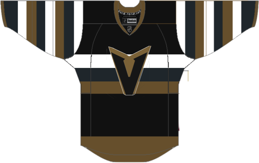 Old School Vegas Golden Knights - Illustration (960x720), Png Download