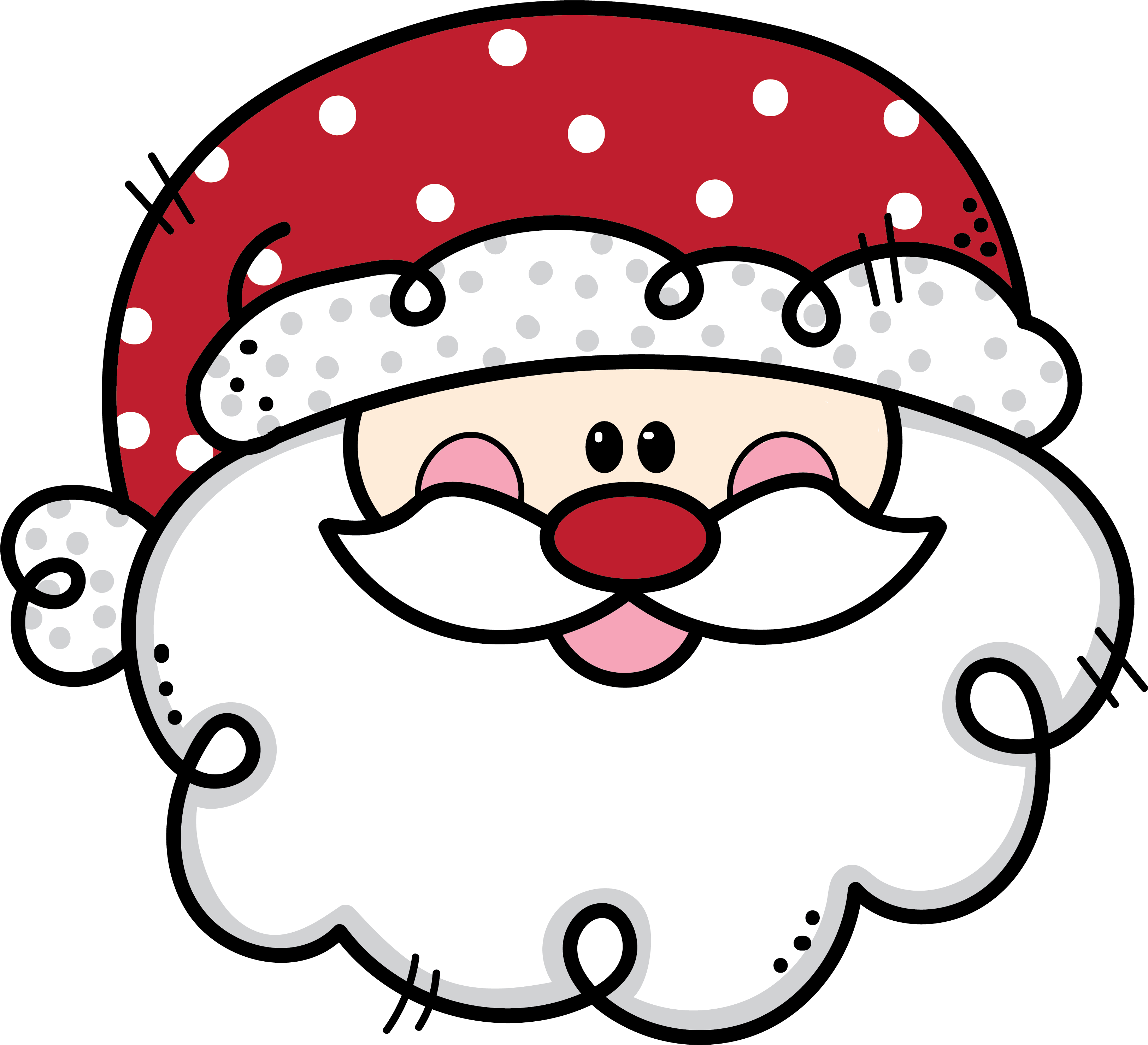 Christmas Number Puzzles Counting To 10 (3412x2957), Png Download