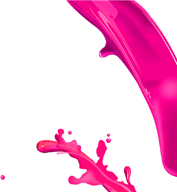 Banner 3 Pintura Rosa - Banner Pinturas Png (1900x650), Png Download