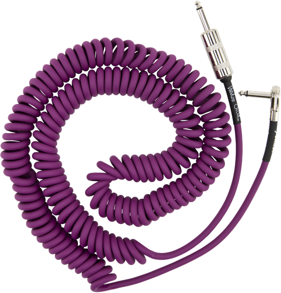 Jimi Hendrix Voodoo Child Coiled Cable By Fender, 30' - Voodoo Child Jack (577x600), Png Download