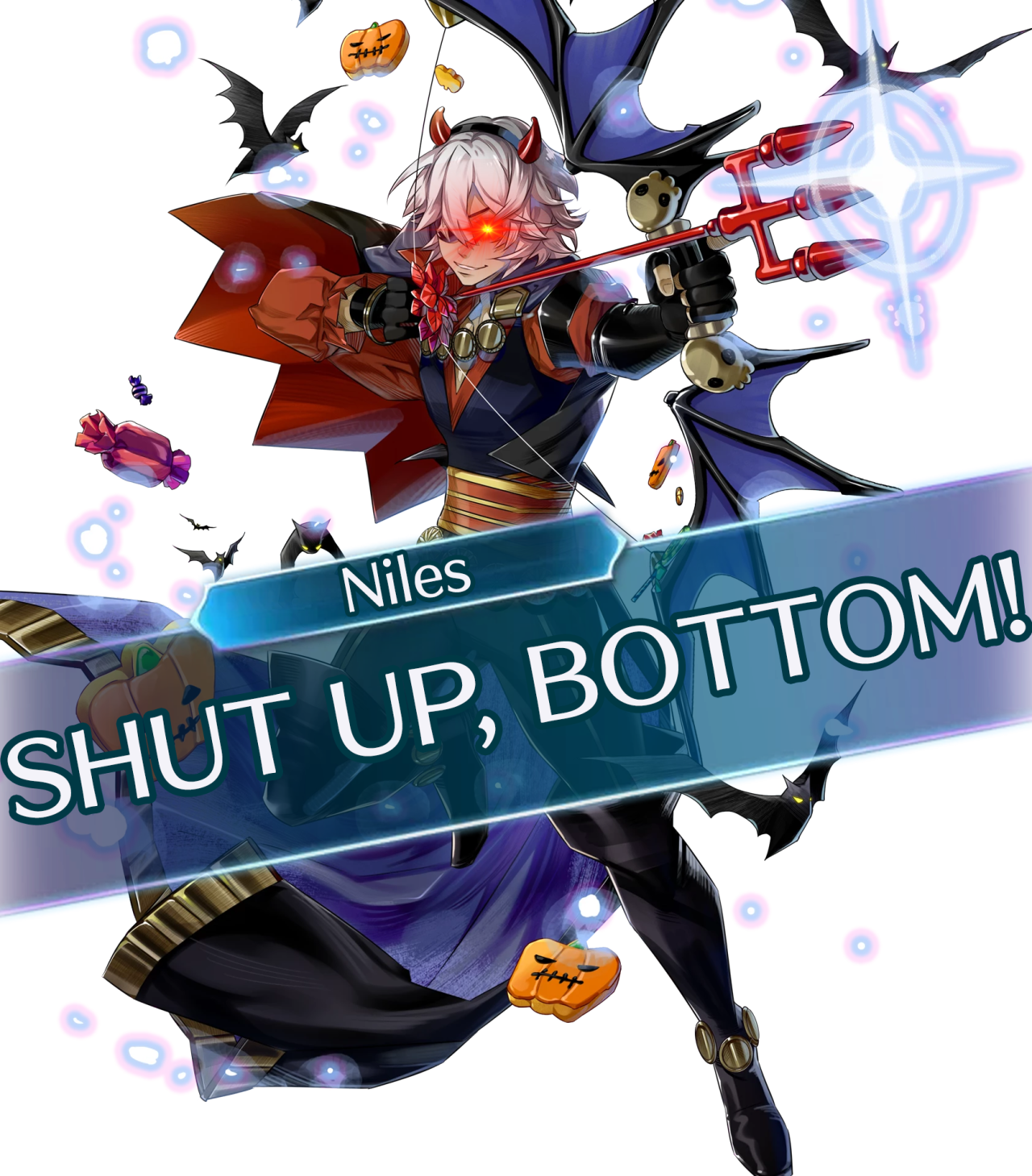 Can I Get M Adrift Corrin Saying "can I Top Next Time" - Niles Fire Emblem Heroes (1280x1459), Png Download