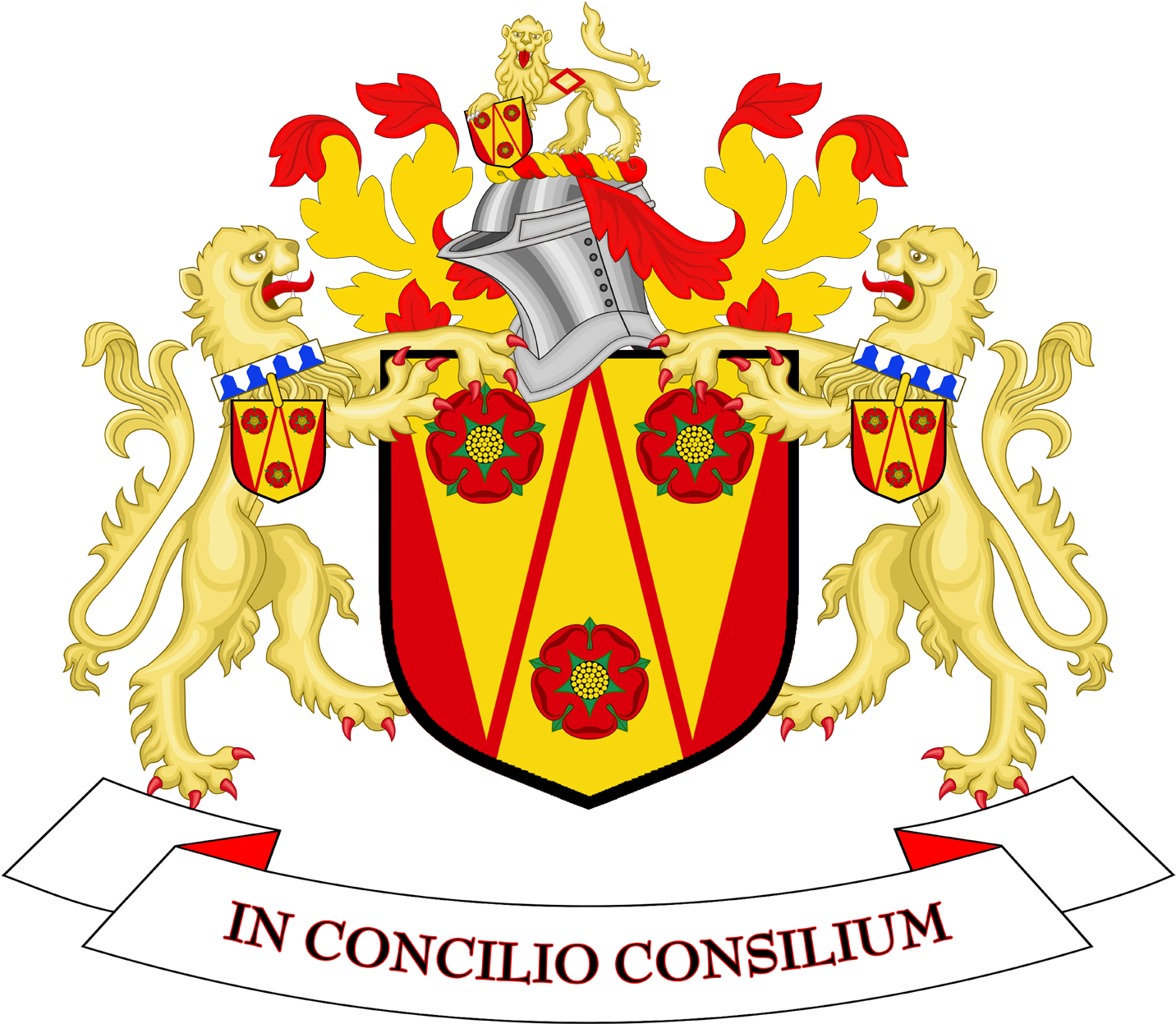 Https - //upload - Wikimedia - Of Arms Of Lancashire - Burnley Coat Of Arms (1500x1305), Png Download