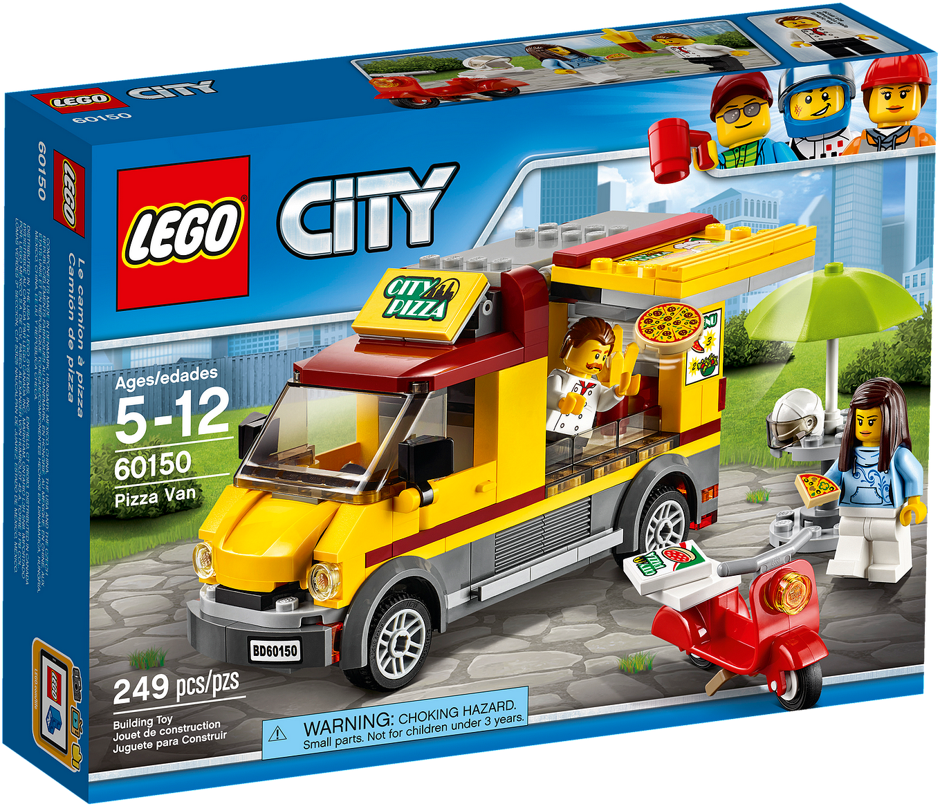 Price - Au$29 - 99 - Us$19 - 99 Exclusive To - N/a - Lego City Pizza Van (2000x1500), Png Download