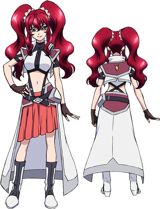 Licensed Crunchyroll Cross Ange - 天使 與 龍 的 輪舞 希 爾 妲 (570x700), Png Download
