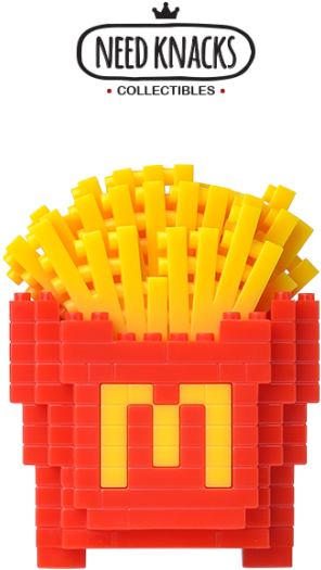 Mcdonald's 2015 Food Icons X Nanoblock - Toy (655x600), Png Download