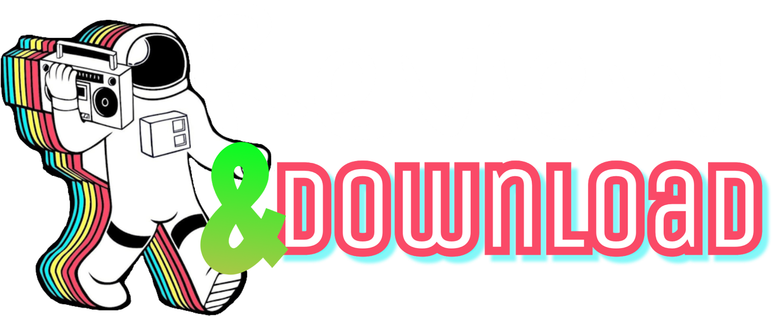 R&d - Astronaut Boombox (1600x676), Png Download