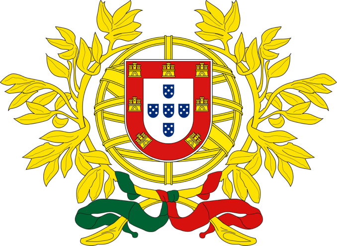 Coat Of Arms - Portugal Coat Of Arms (678x495), Png Download