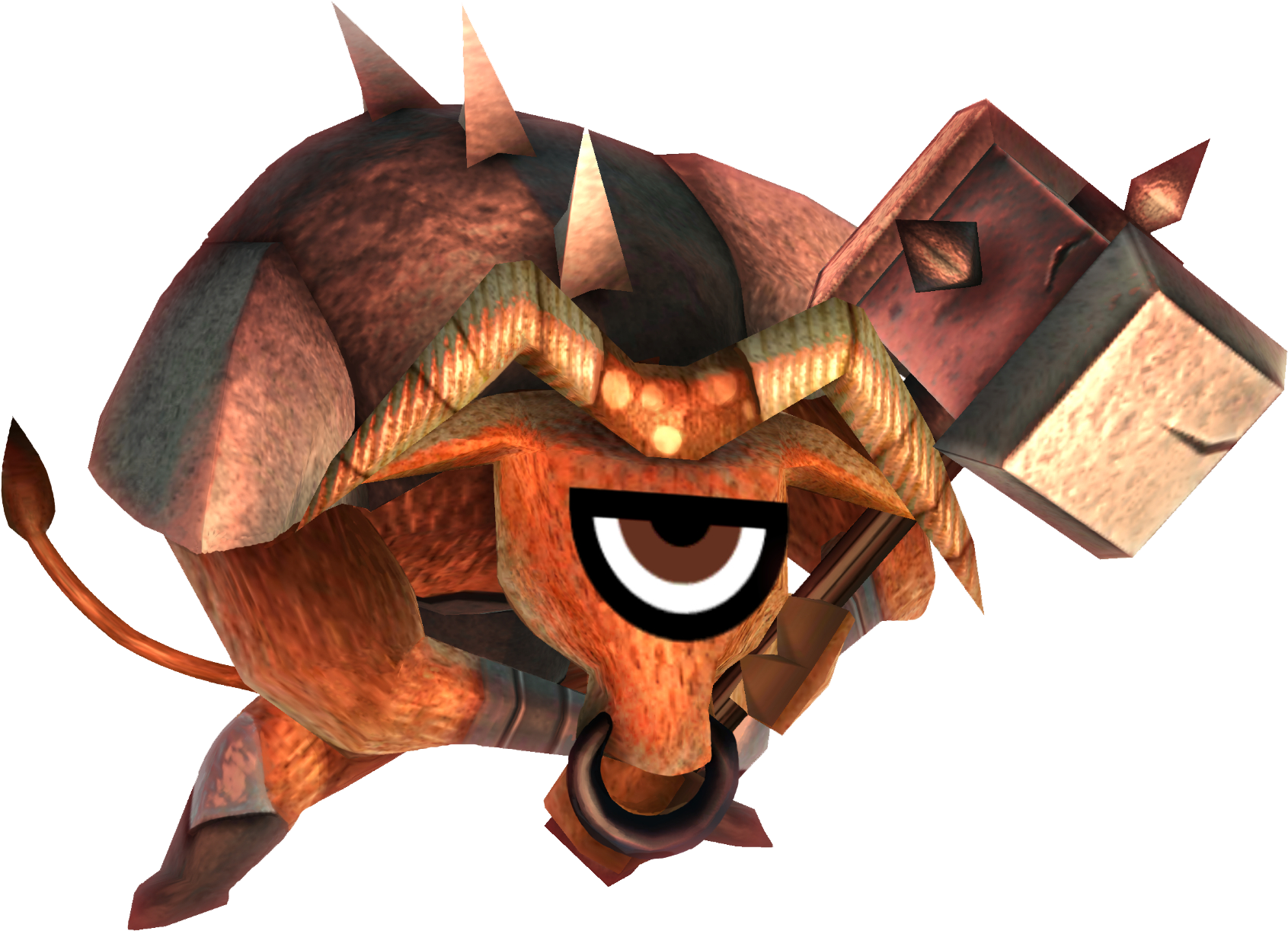 Minotaur - Miitopia Avatar Du Mal (1720x1249), Png Download
