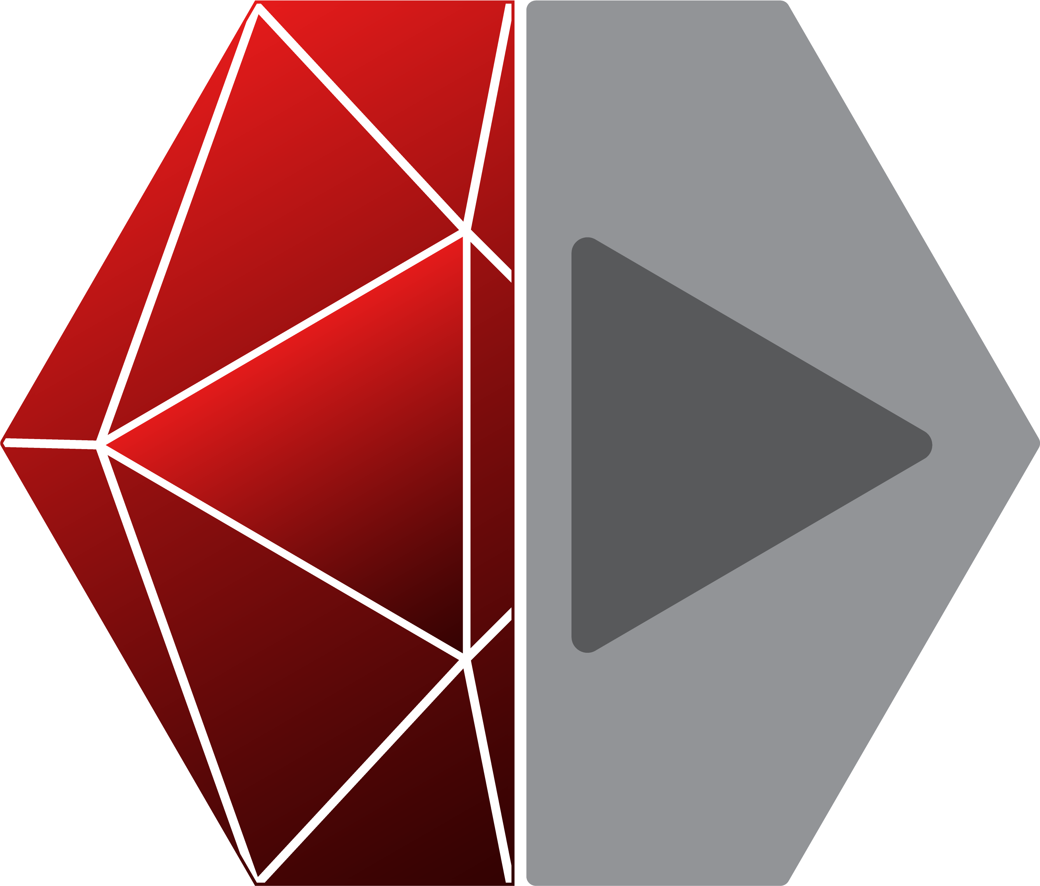 Vainglory Now Available On Steam, Adds Crossplatform - Triangle (3413x2929), Png Download