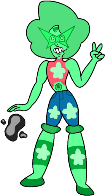 Steven Peridot = Aventurine - Cartoon (540x720), Png Download