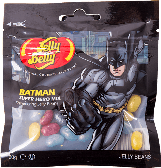 Batman Jelly Belly Jelly Beans - Jelly Belly (600x600), Png Download