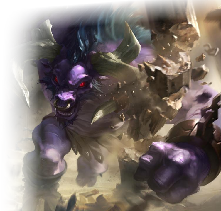 Minotaur - League Of Legends Alistar (753x720), Png Download