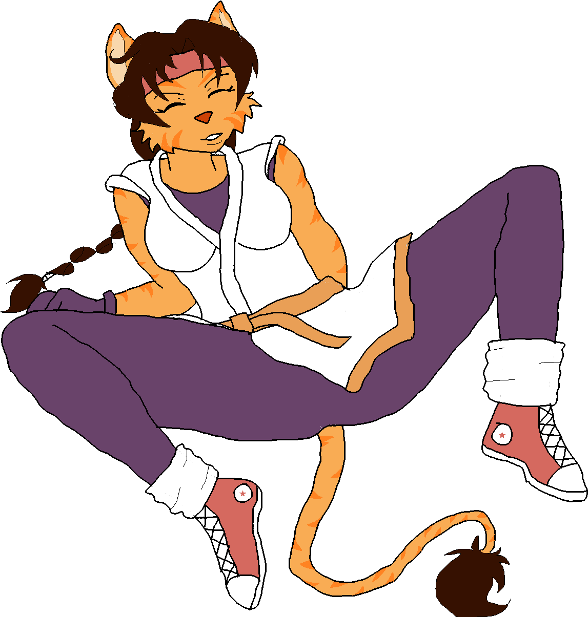 Keira Cosplays - Yuri - Sitting (1280x1234), Png Download