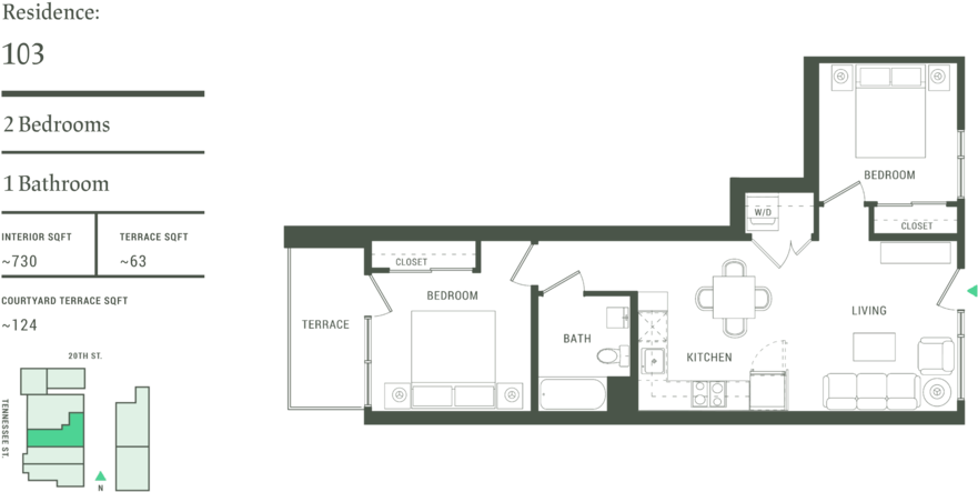 103 - Floor Plan (1000x500), Png Download