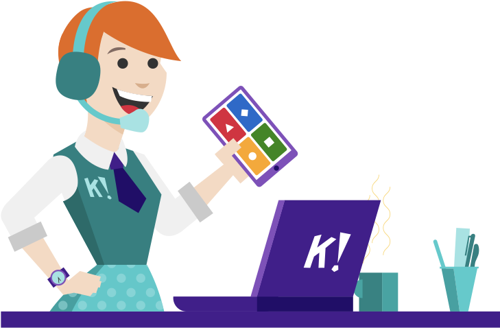 Kahoot For Businesses - Cartoon (880x630), Png Download