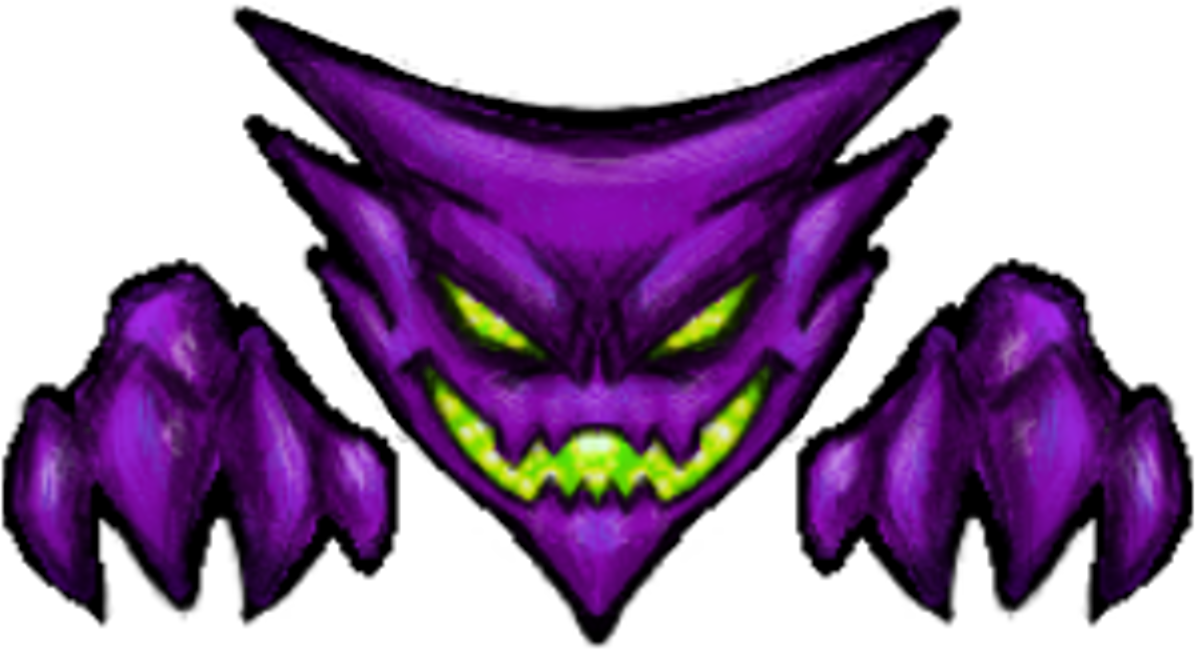 Pokemon Gastly Pokemon -haunter (1200x1200), Png Download