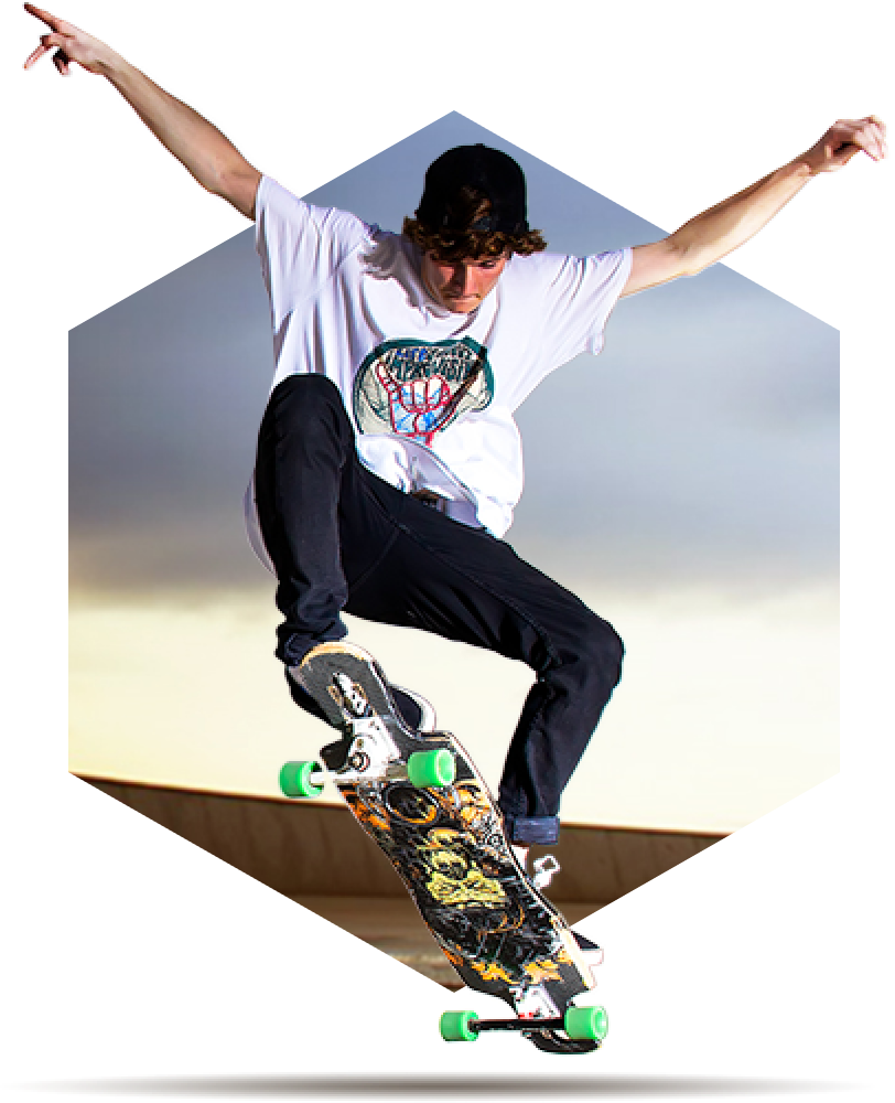 Learn More - Desenhado Skate (812x1000), Png Download