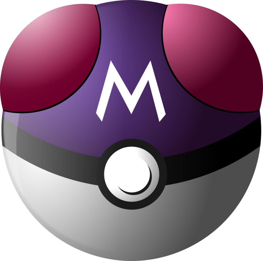 Master Ball Png (897x890), Png Download