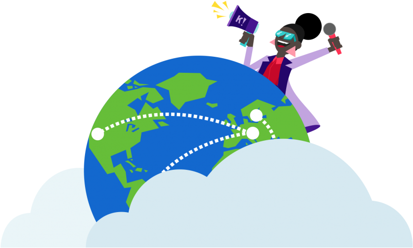 Kahoot Unique Ambassador Opportunities Illustration - Earth (880x639), Png Download