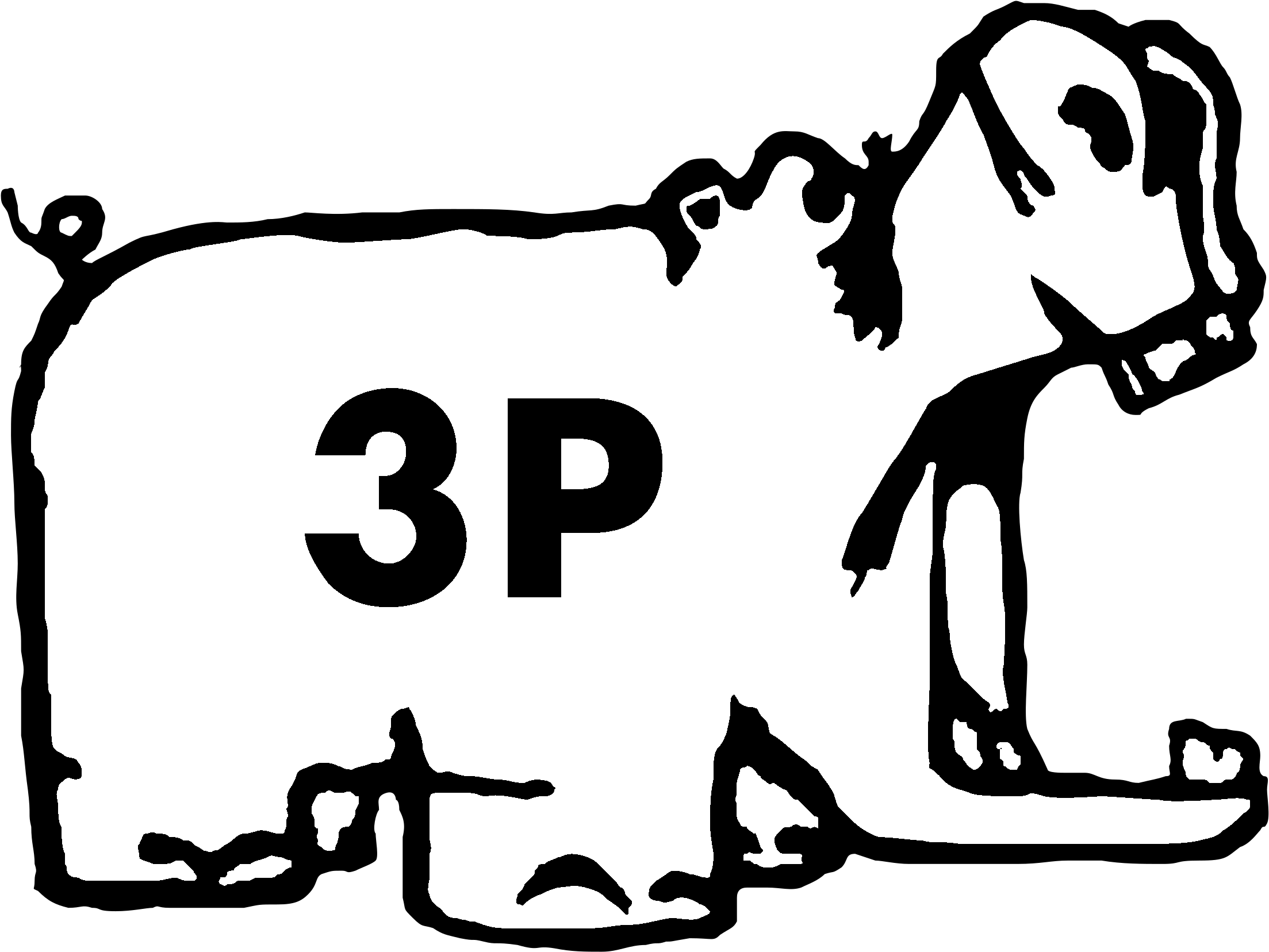 Svg Hippopotamus Transparent Free On Dumielauxepices - Hippo (2400x2400), Png Download