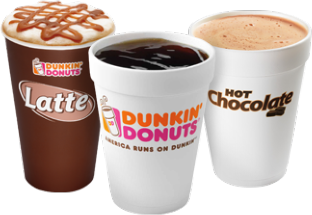 Source - - Dunkin Donuts And Starbucks (620x620), Png Download